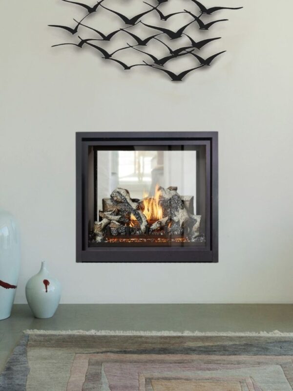Lopi ProBuilder 36 Double Sided gas fireplace
