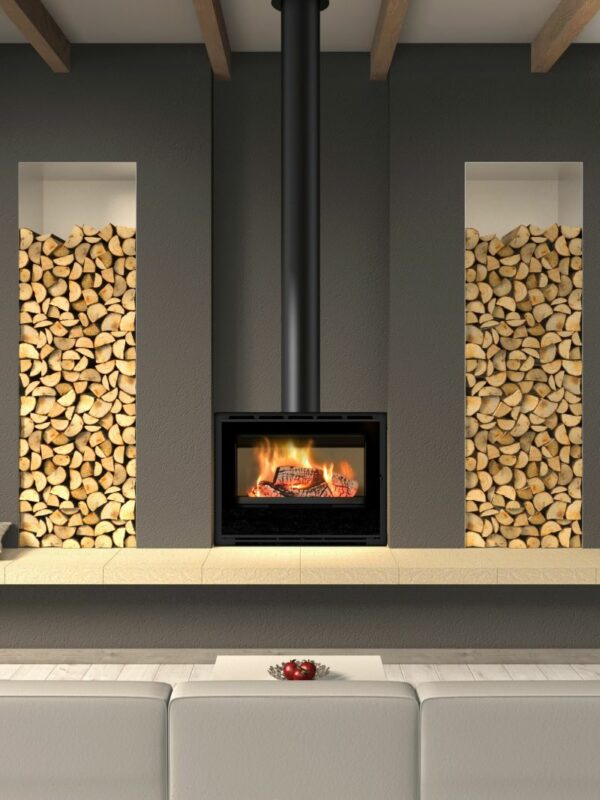 Bosq Aere 70S  Freestanding Wood Fireplace