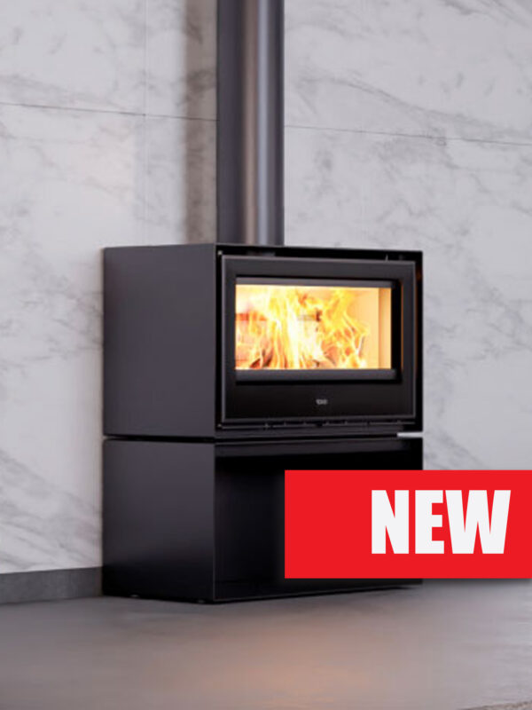 ADF Clare 80S B Freestanding Wood Fireplace